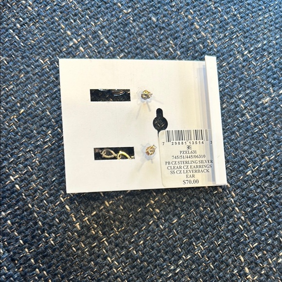 Giani Bernini Sterling Silver Cubic Zirconia Earrings - Picture 2 of 3